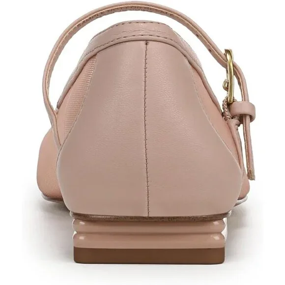 Franco Sarto Womens Ballet Pink Mesh Fabric Tinsley Mary Jane Ballet Flats - Picture 3 of 9